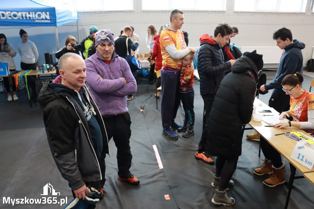 Zimna połówka Ekstremalny półmaraton Myszkowski