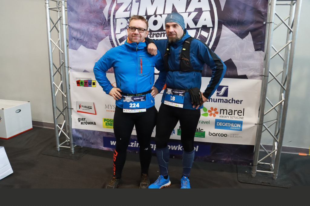 Zimna połówka Ekstremalny półmaraton Myszkowski