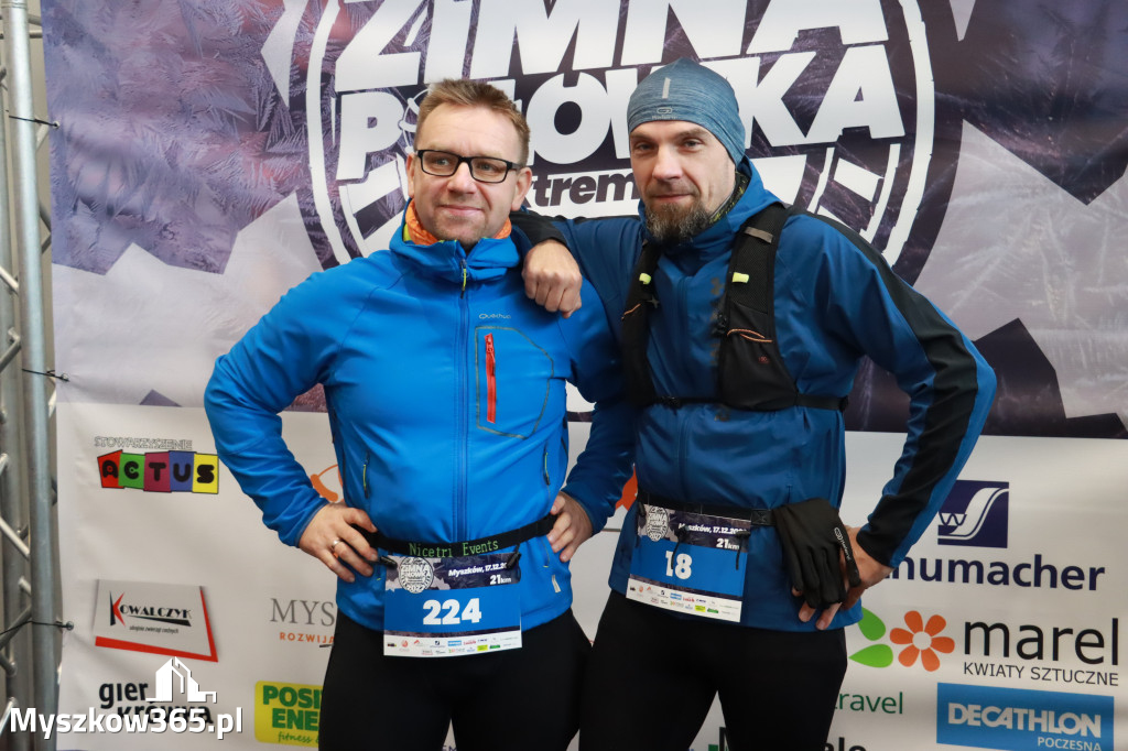 Zimna połówka Ekstremalny półmaraton Myszkowski