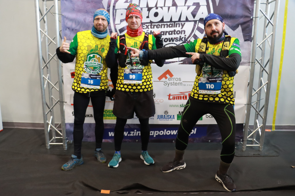 Zimna połówka Ekstremalny półmaraton Myszkowski