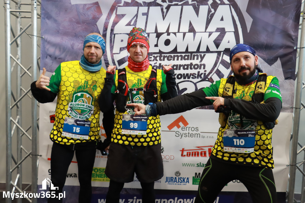 Zimna połówka Ekstremalny półmaraton Myszkowski