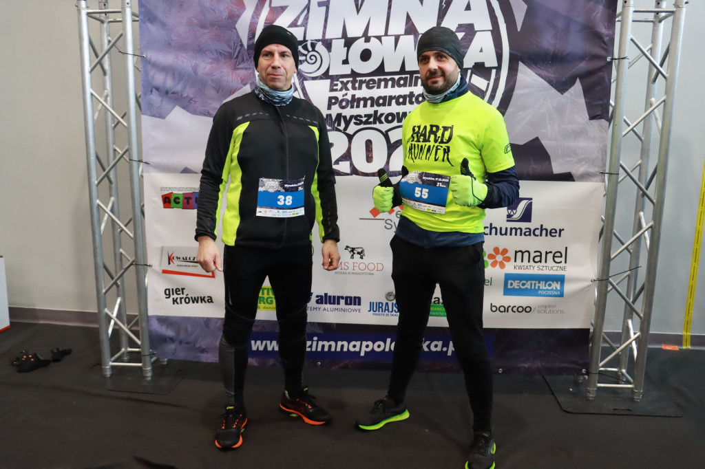 Zimna połówka Ekstremalny półmaraton Myszkowski