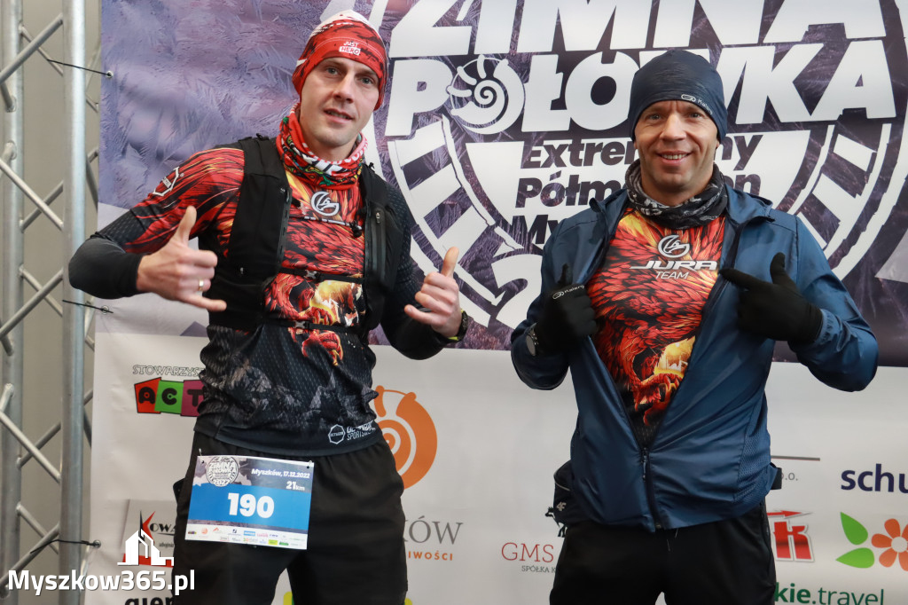 Zimna połówka Ekstremalny półmaraton Myszkowski