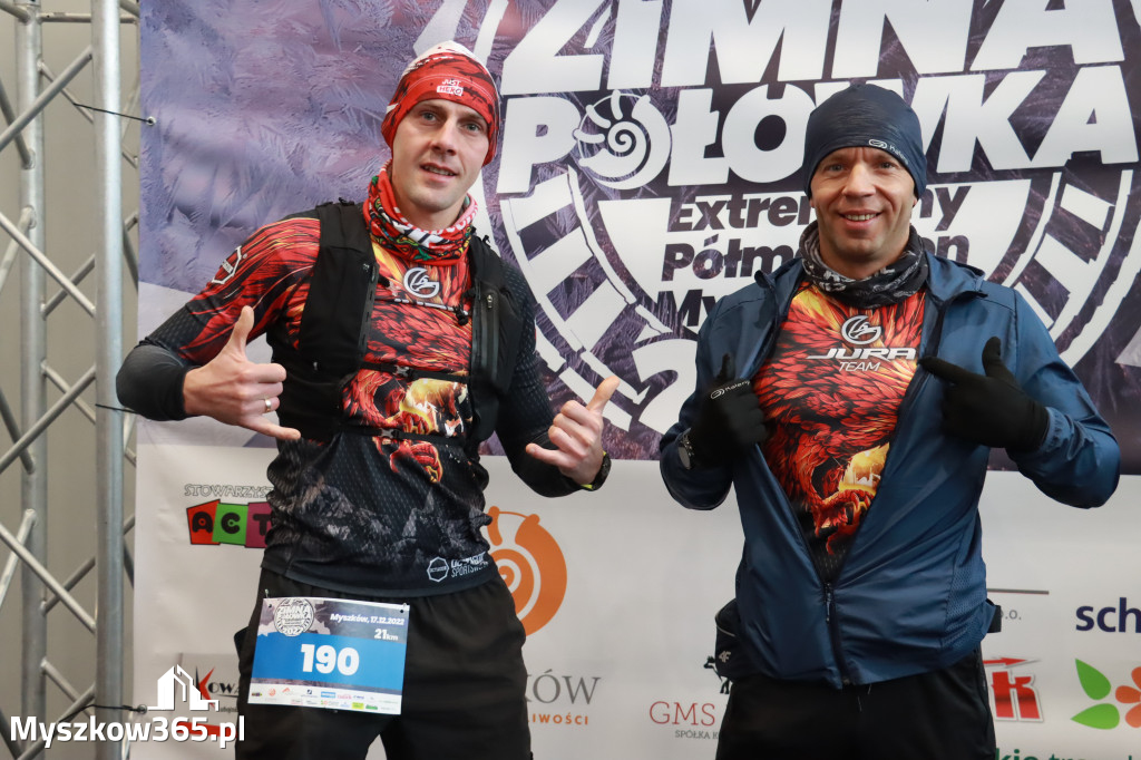 Zimna połówka Ekstremalny półmaraton Myszkowski