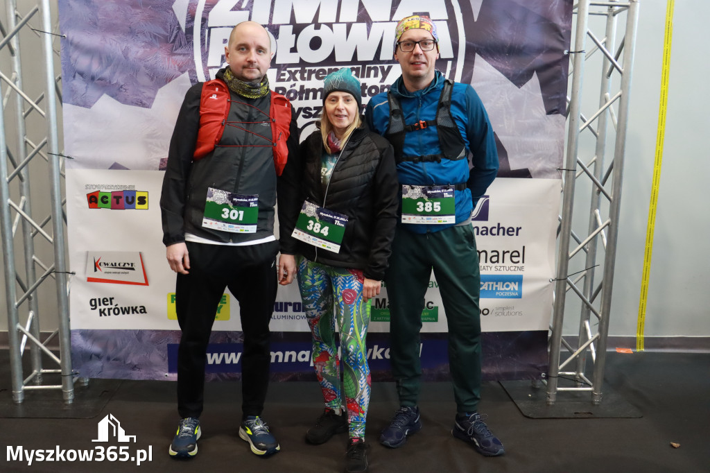 Zimna połówka Ekstremalny półmaraton Myszkowski
