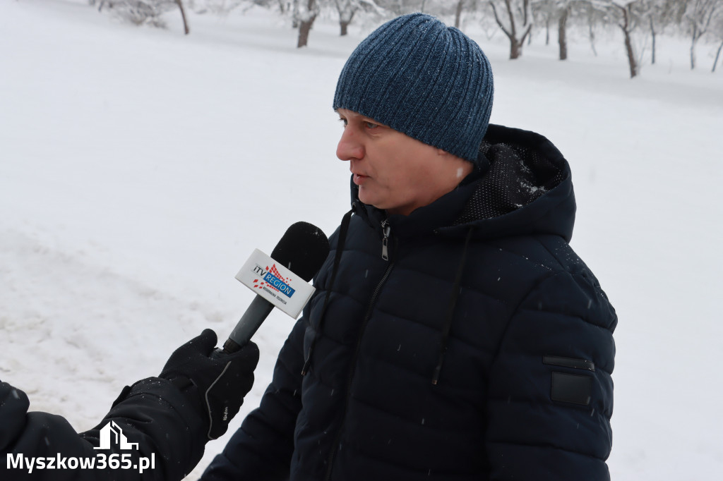 Zimna połówka Ekstremalny półmaraton Myszkowski