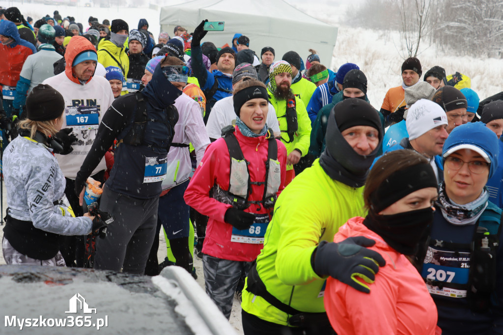 Zimna połówka Ekstremalny półmaraton Myszkowski