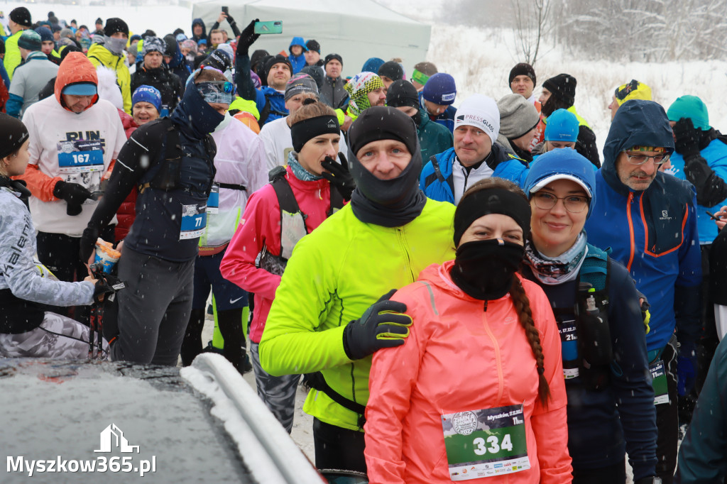 Zimna połówka Ekstremalny półmaraton Myszkowski