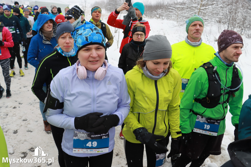 Zimna połówka Ekstremalny półmaraton Myszkowski