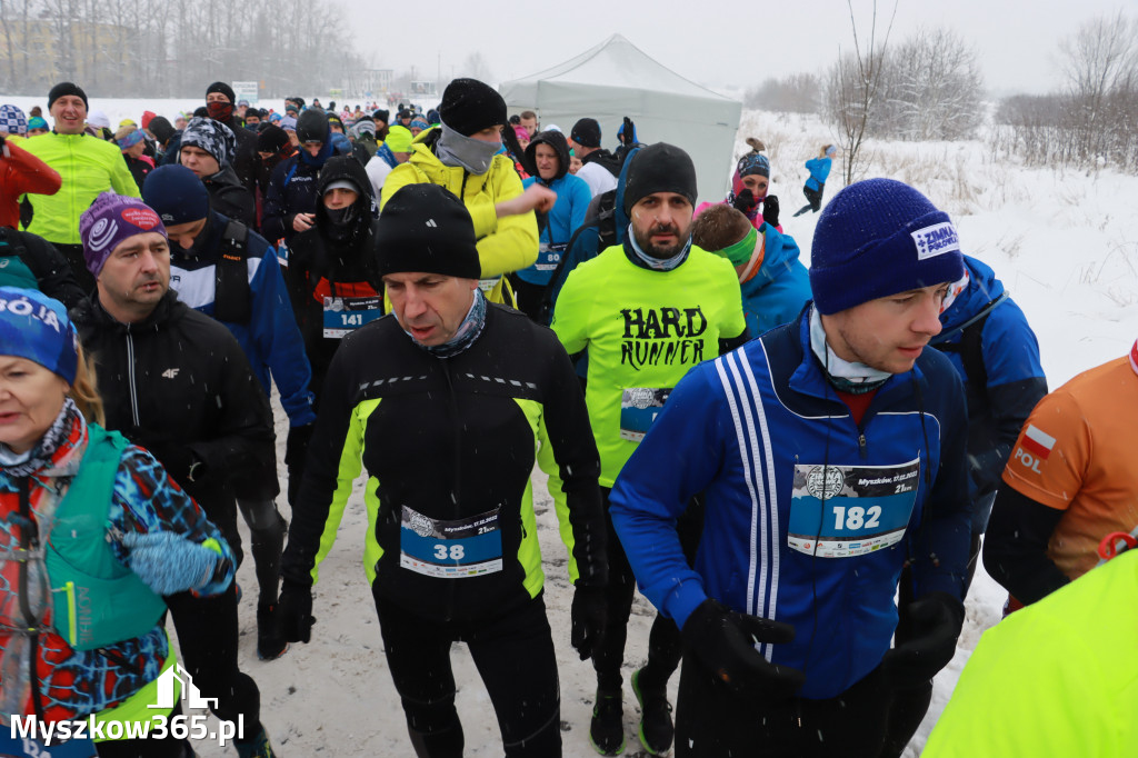 Zimna połówka Ekstremalny półmaraton Myszkowski