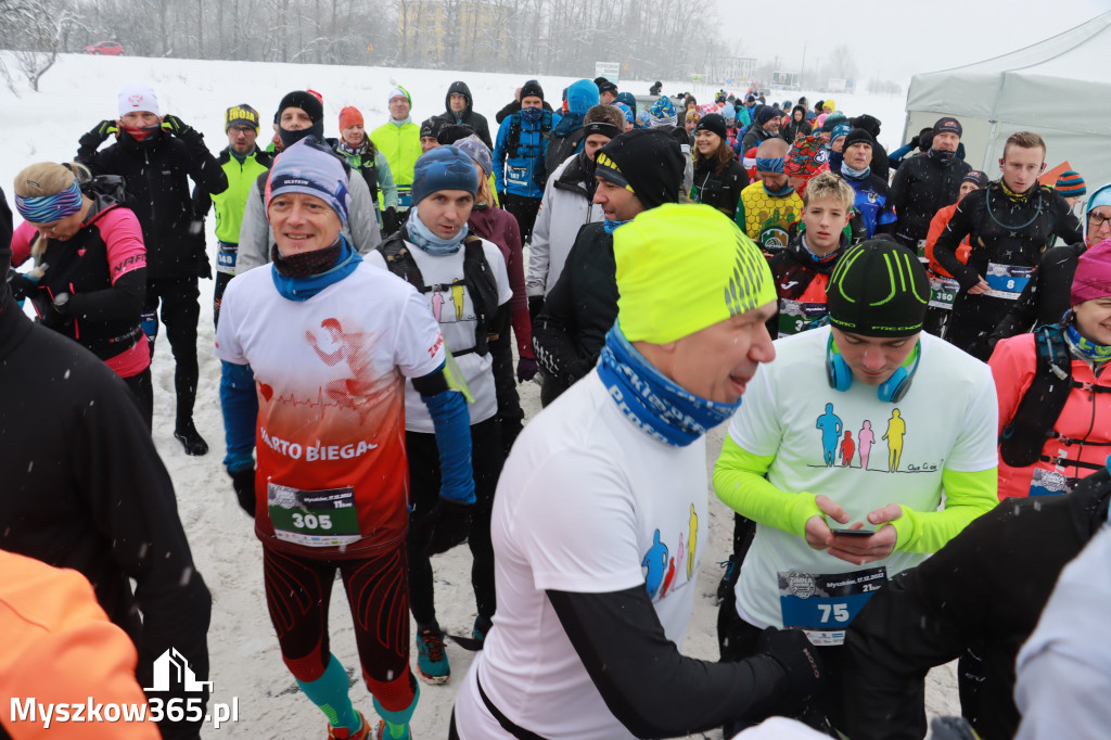 Zimna połówka Ekstremalny półmaraton Myszkowski