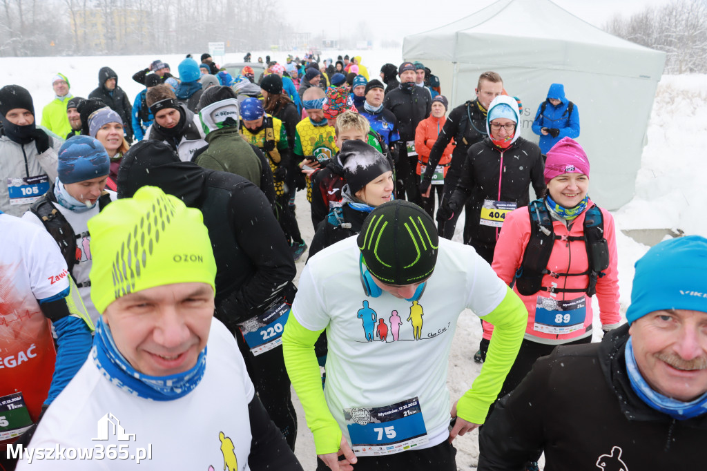 Zimna połówka Ekstremalny półmaraton Myszkowski