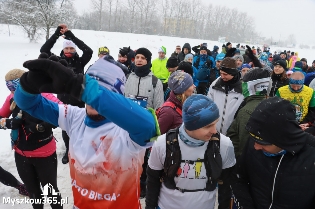 Zimna połówka Ekstremalny półmaraton Myszkowski
