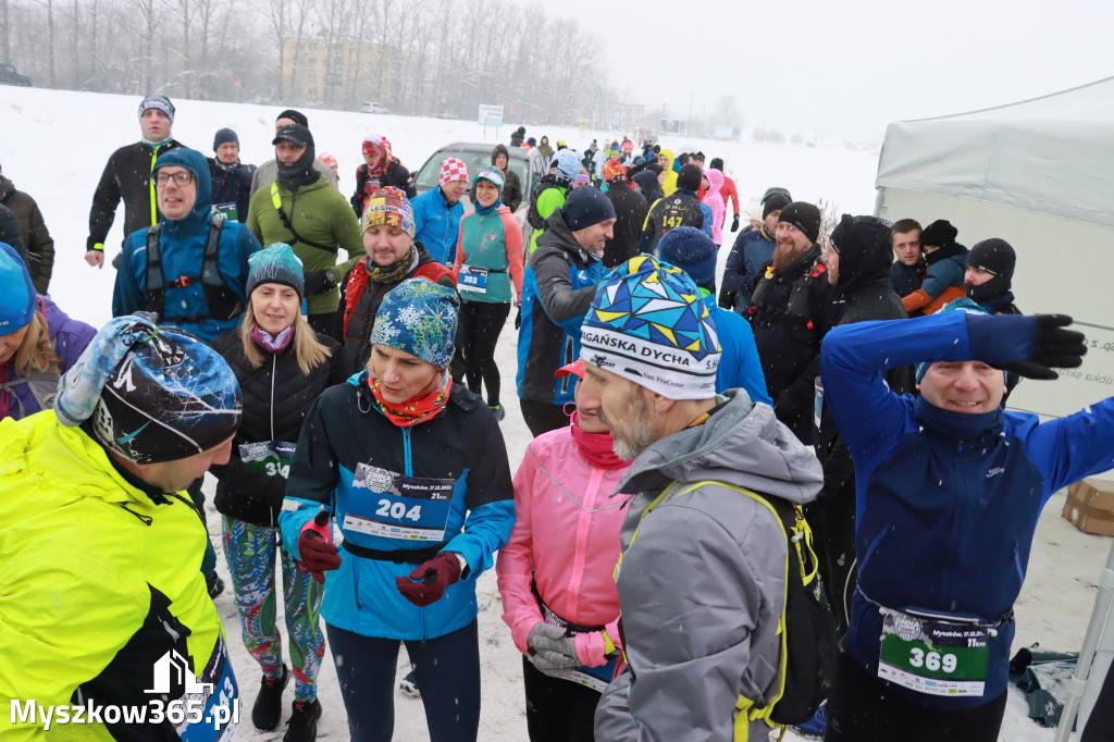Zimna połówka Ekstremalny półmaraton Myszkowski
