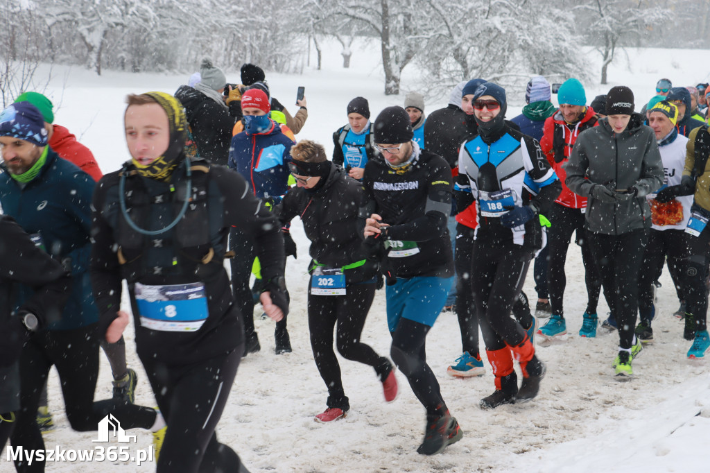 Zimna połówka Ekstremalny półmaraton Myszkowski
