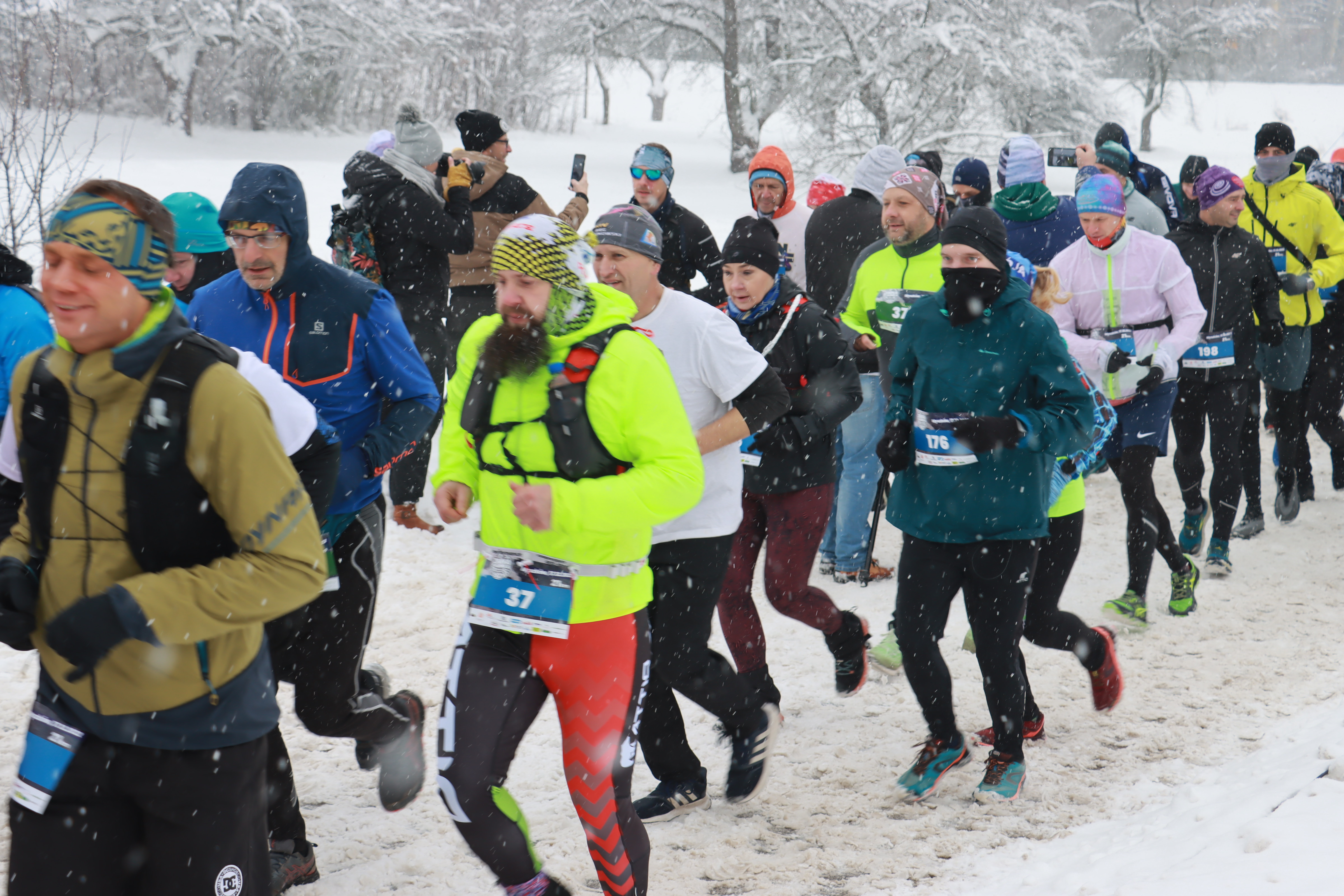 Zimna połówka Ekstremalny półmaraton Myszkowski