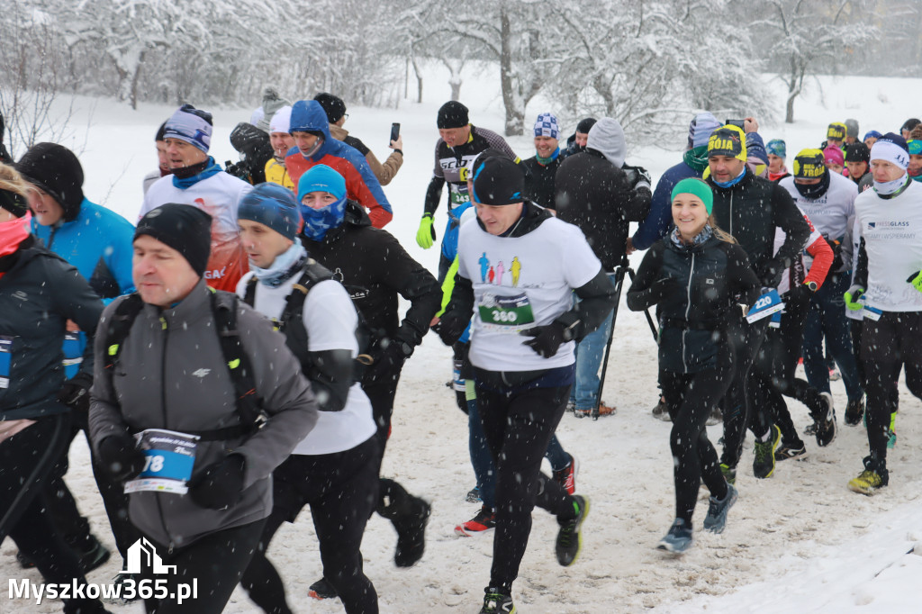 Zimna połówka Ekstremalny półmaraton Myszkowski