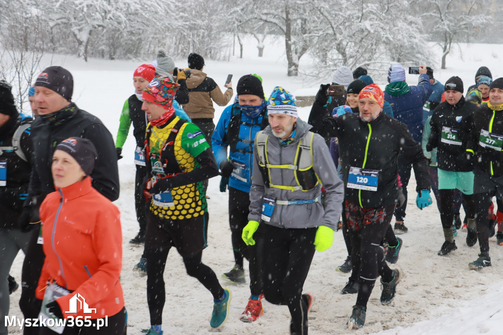 Zimna połówka Ekstremalny półmaraton Myszkowski