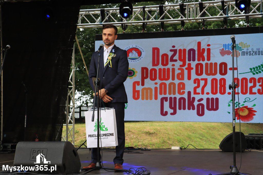 Fotorelacja: Dożynki Powiatowe w Cynkowie cz. 1