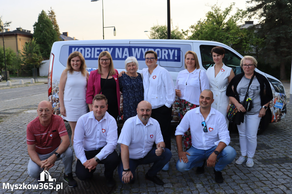 Fotorelacja: KOBIETY NA WYBORY - Myszków.
