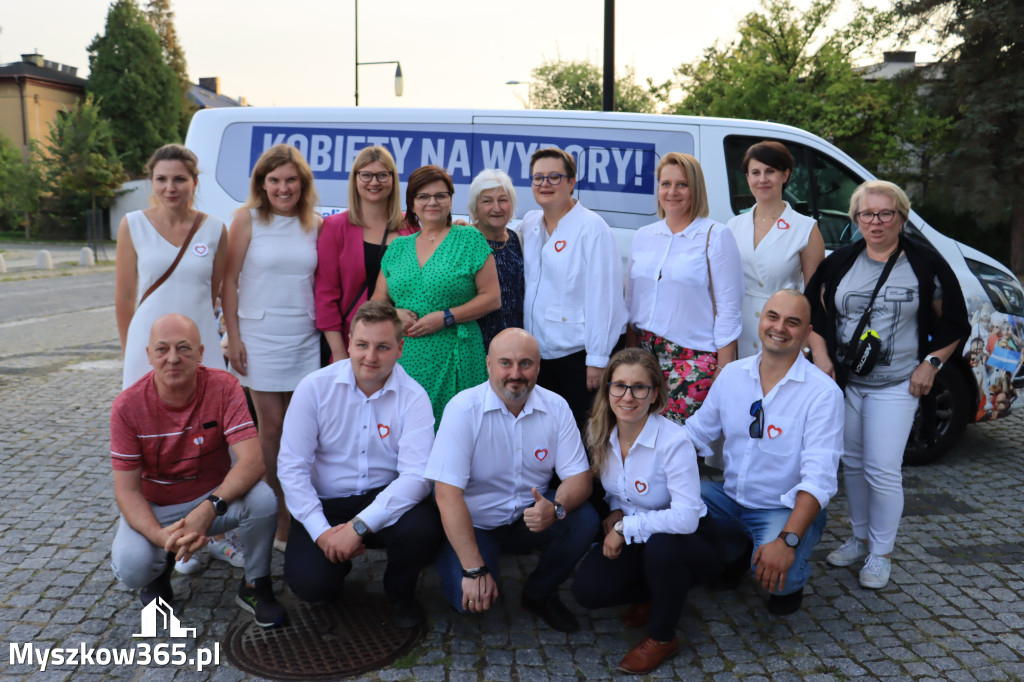 Fotorelacja: KOBIETY NA WYBORY - Myszków.