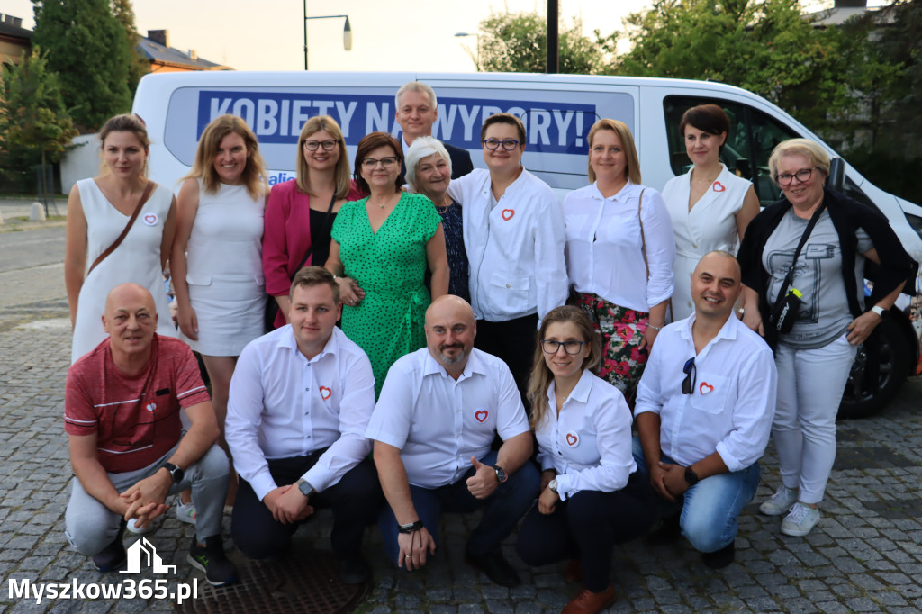 Fotorelacja: KOBIETY NA WYBORY - Myszków.
