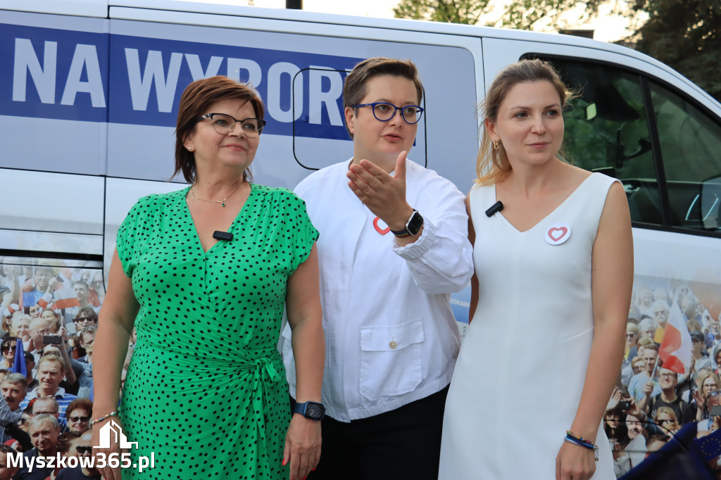 Fotorelacja: KOBIETY NA WYBORY - Myszków.