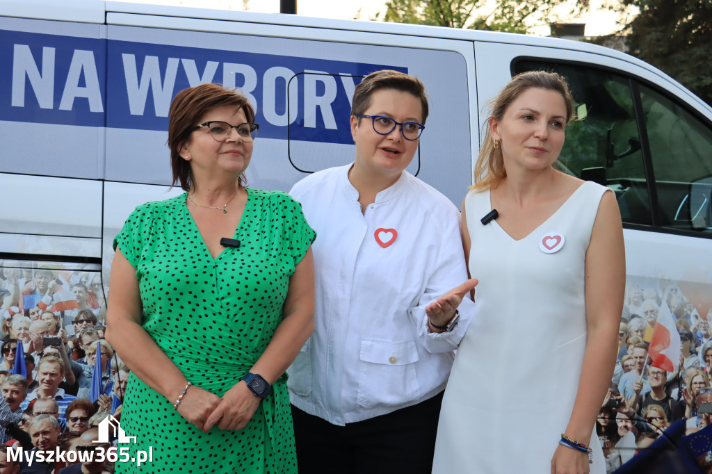 Fotorelacja: KOBIETY NA WYBORY - Myszków.