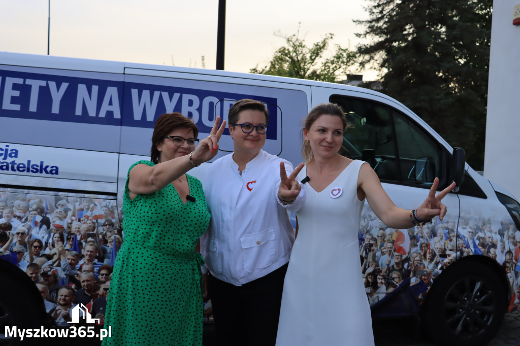 Fotorelacja: KOBIETY NA WYBORY - Myszków.