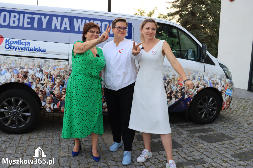 Fotorelacja: KOBIETY NA WYBORY - Myszków.