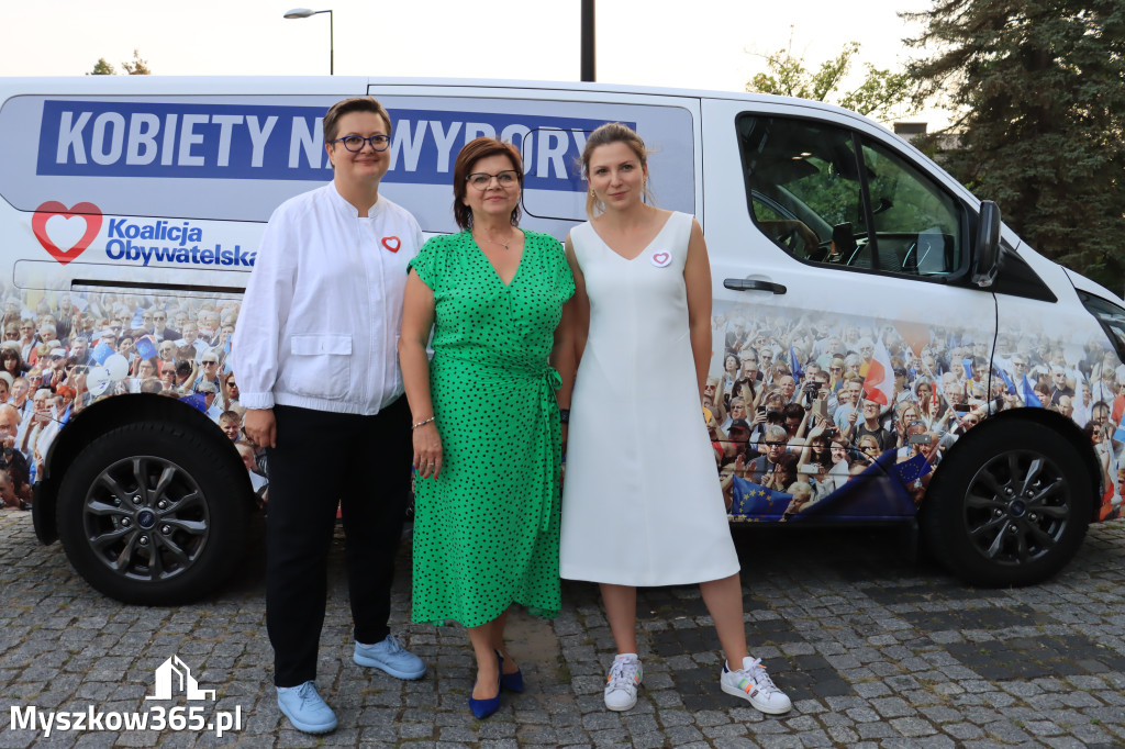 Fotorelacja: KOBIETY NA WYBORY - Myszków.