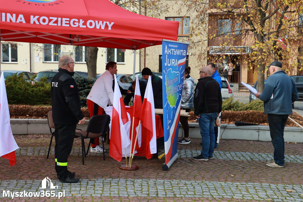 Fotorelacja Koziegłowy: Uroczystość 105. Rocznicy Odzyskania przez Polskę Niepodległości.