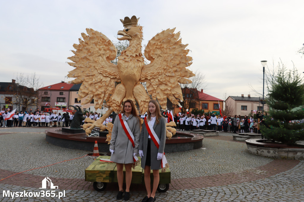 Fotorelacja Koziegłowy: Uroczystość 105. Rocznicy Odzyskania przez Polskę Niepodległości.