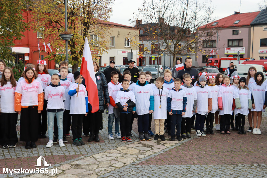 Fotorelacja Koziegłowy: Uroczystość 105. Rocznicy Odzyskania przez Polskę Niepodległości.