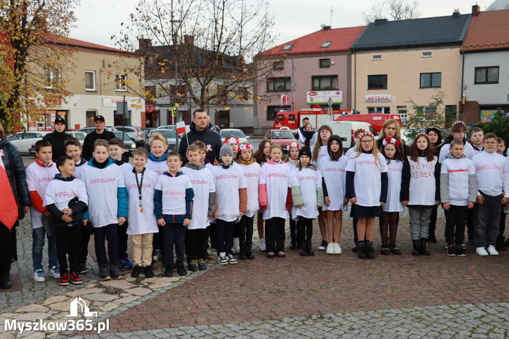 Fotorelacja Koziegłowy: Uroczystość 105. Rocznicy Odzyskania przez Polskę Niepodległości.