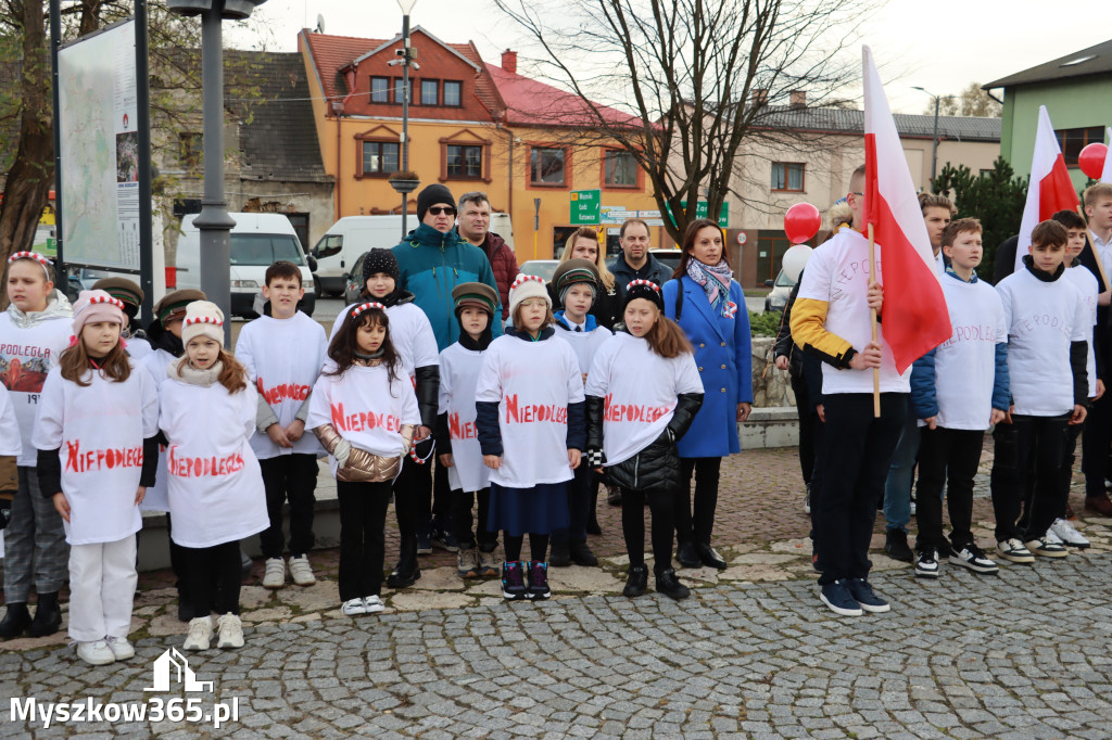 Fotorelacja Koziegłowy: Uroczystość 105. Rocznicy Odzyskania przez Polskę Niepodległości.