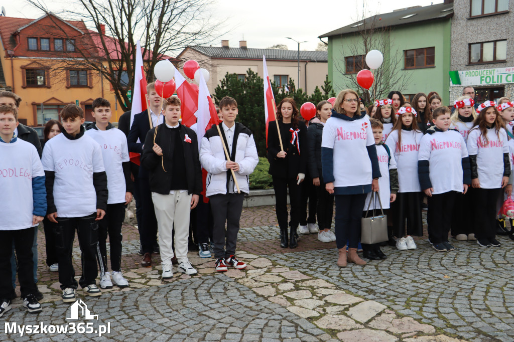 Fotorelacja Koziegłowy: Uroczystość 105. Rocznicy Odzyskania przez Polskę Niepodległości.