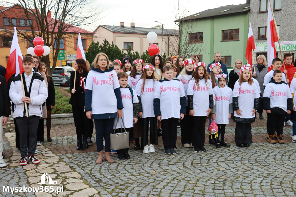 Fotorelacja Koziegłowy: Uroczystość 105. Rocznicy Odzyskania przez Polskę Niepodległości.