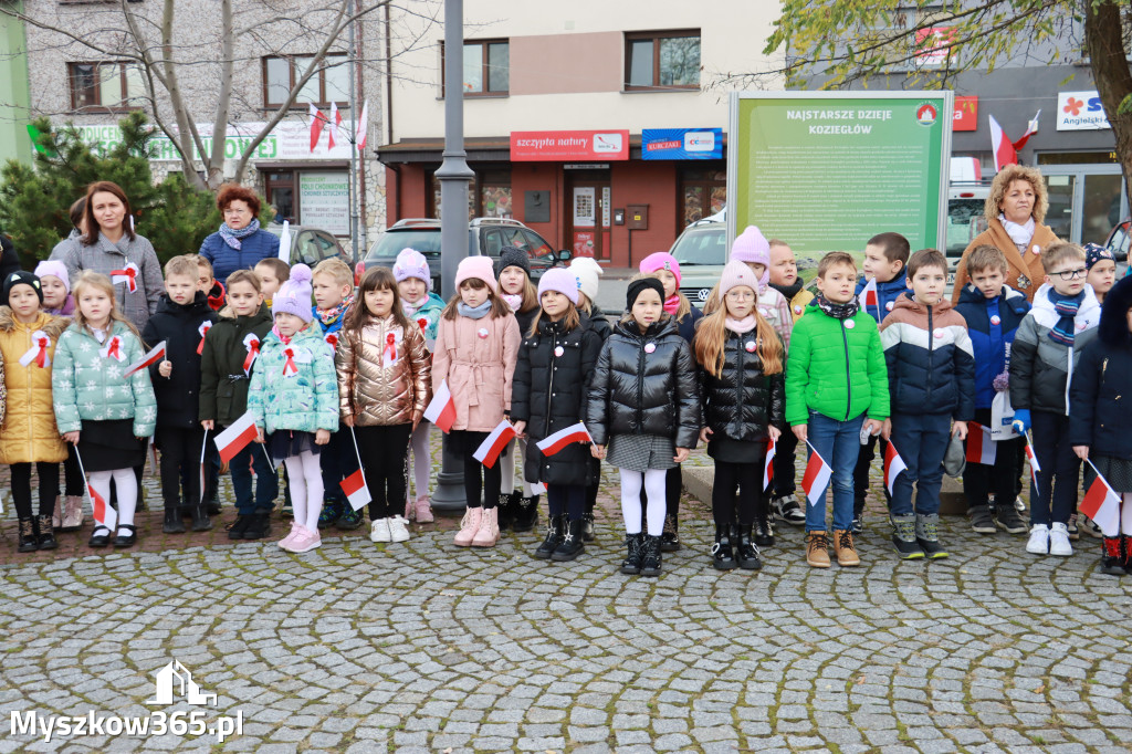 Fotorelacja Koziegłowy: Uroczystość 105. Rocznicy Odzyskania przez Polskę Niepodległości.