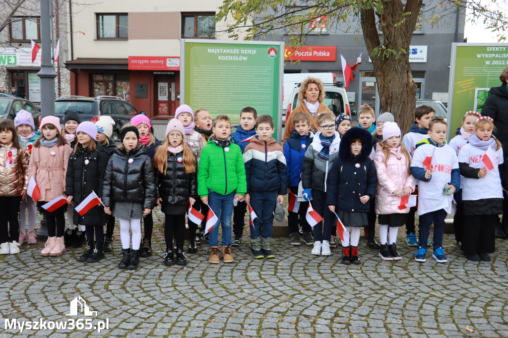 Fotorelacja Koziegłowy: Uroczystość 105. Rocznicy Odzyskania przez Polskę Niepodległości.