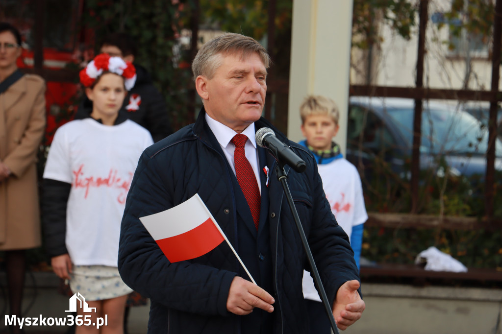 Fotorelacja Koziegłowy: Uroczystość 105. Rocznicy Odzyskania przez Polskę Niepodległości.