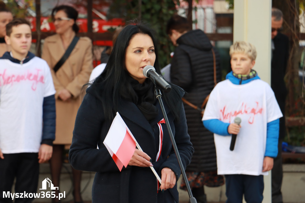 Fotorelacja Koziegłowy: Uroczystość 105. Rocznicy Odzyskania przez Polskę Niepodległości.