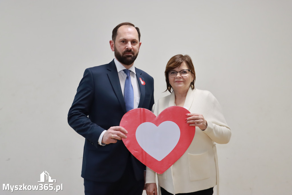 Fotorelacja Myszków:  Spotkanie kandydatów do Rady Miasta i Powiatu z Minister Izabelą Leszczyną.