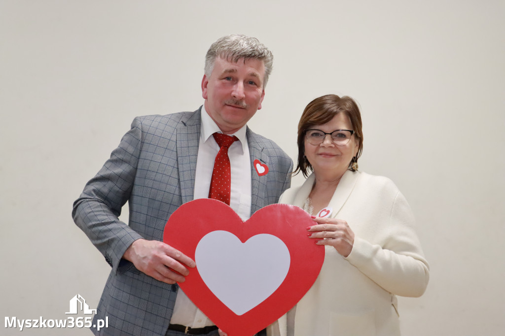 Fotorelacja Myszków:  Spotkanie kandydatów do Rady Miasta i Powiatu z Minister Izabelą Leszczyną.