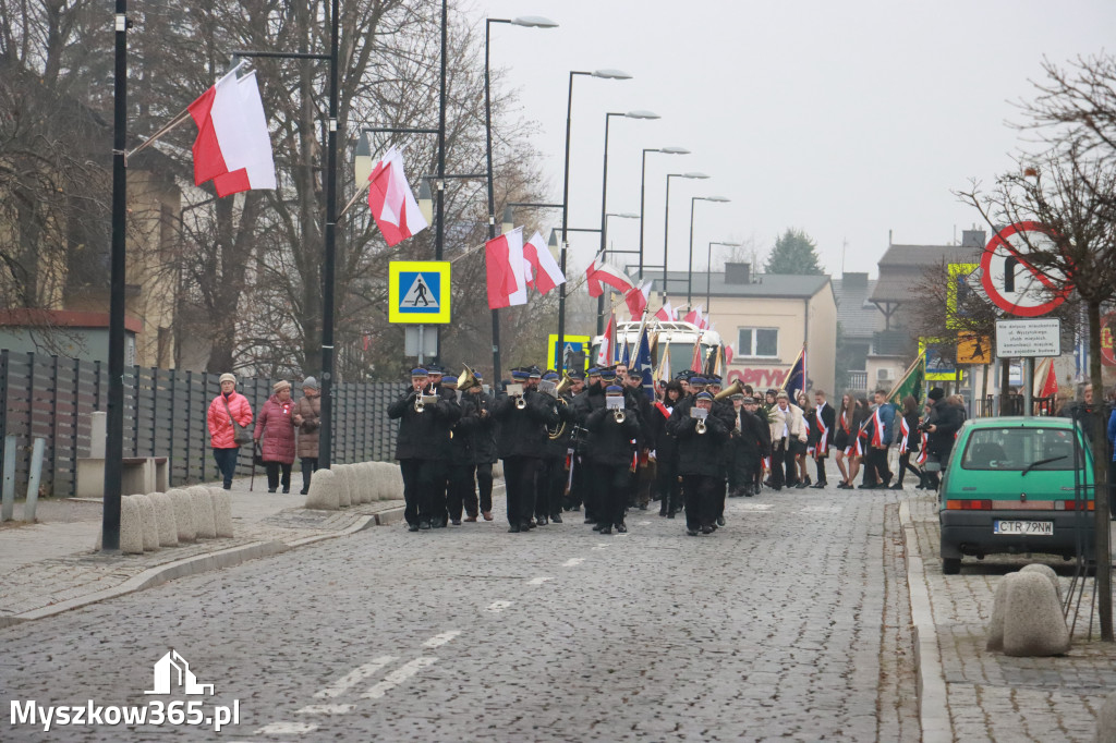 Fotorelacja: Obchody 106. Rocznicy Odzyskania Niepodległości w Myszkowie