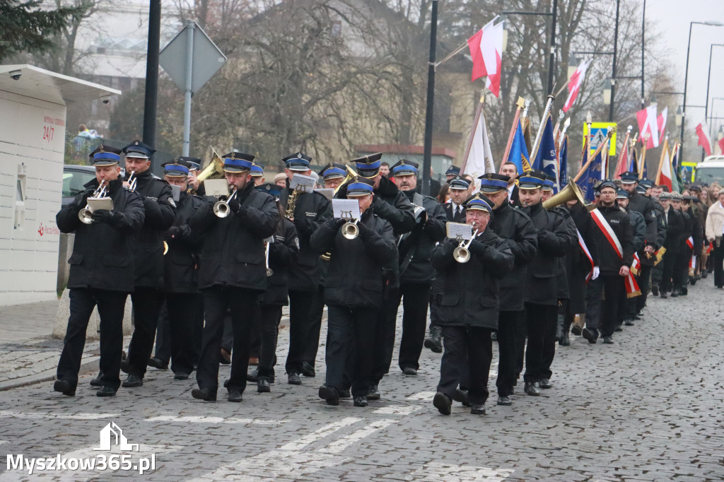 Fotorelacja: Obchody 106. Rocznicy Odzyskania Niepodległości w Myszkowie