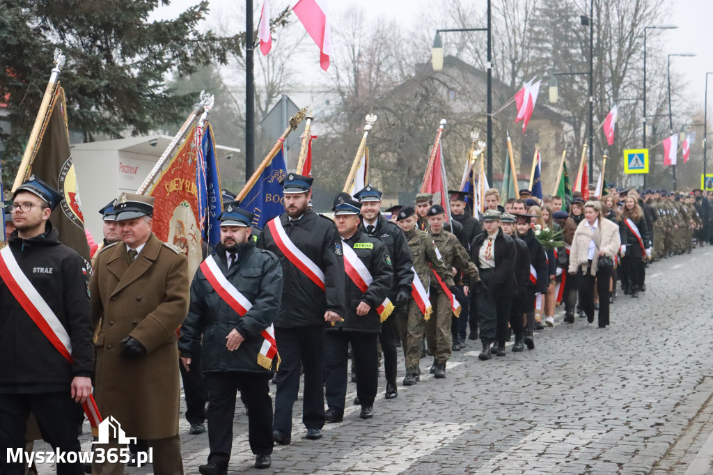 Fotorelacja: Obchody 106. Rocznicy Odzyskania Niepodległości w Myszkowie