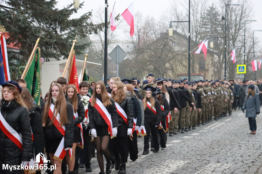 Fotorelacja: Obchody 106. Rocznicy Odzyskania Niepodległości w Myszkowie