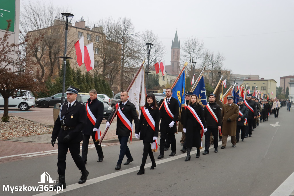 Fotorelacja: Obchody 106. Rocznicy Odzyskania Niepodległości w Myszkowie