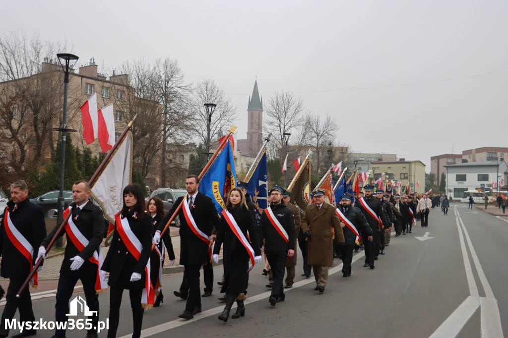 Fotorelacja: Obchody 106. Rocznicy Odzyskania Niepodległości w Myszkowie